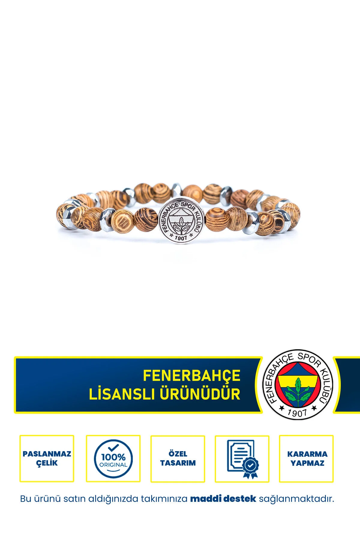 دستبند فشن FB THUJA اورجینال Fenerbahçe
