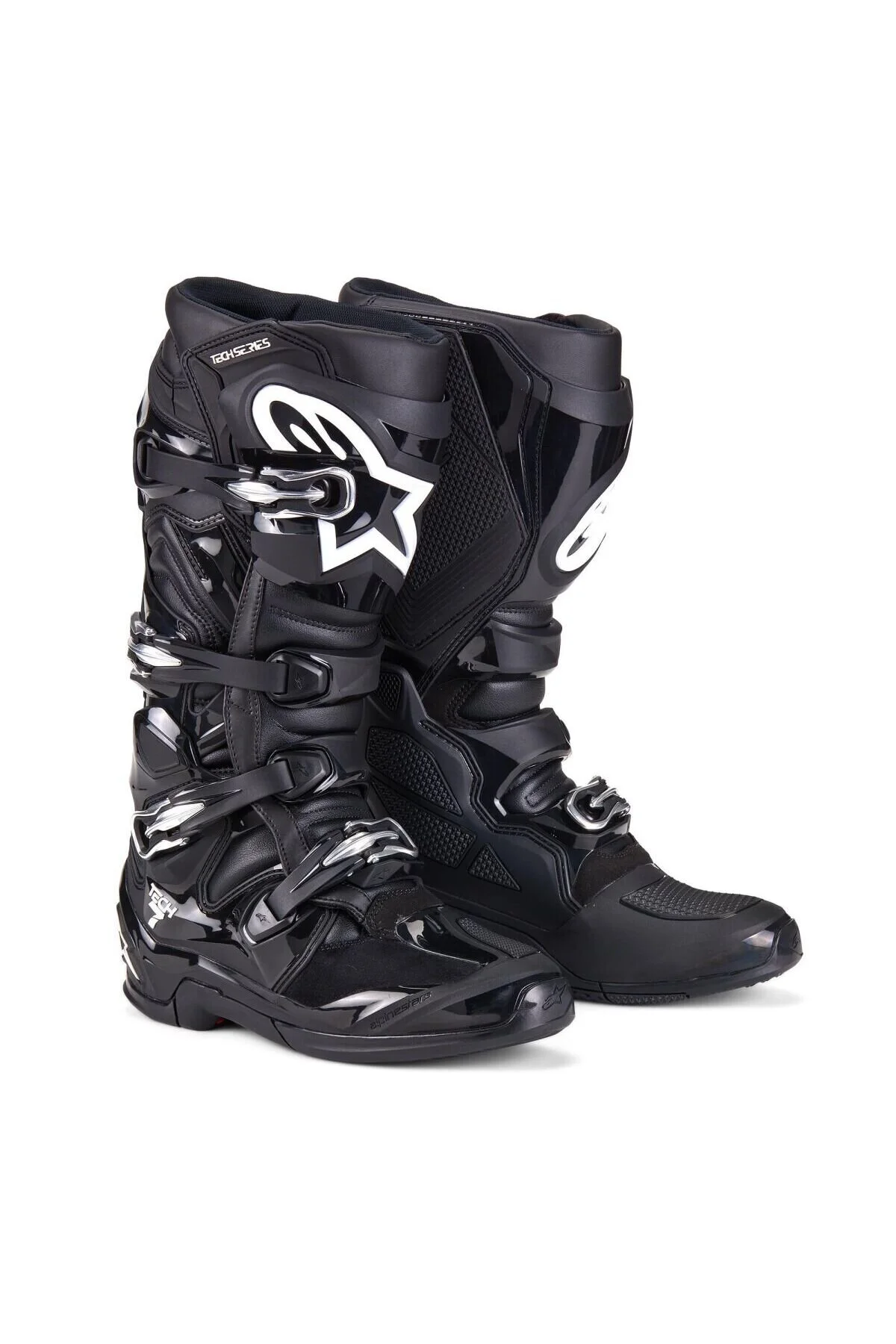 کفش و بوت موتورسیکلت مردانه زنانه چکمه های TECH 7 CROSS COUNTRY مشکی Alpinestars