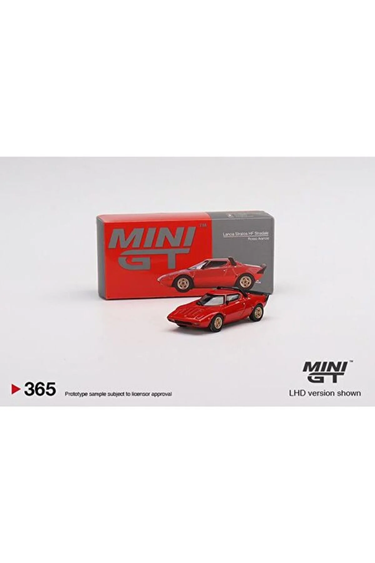 مدل خودرو MINI GT LANCIA STRATOS HF STRADALE ROSSO ARANCIO از ترکیه mini gt