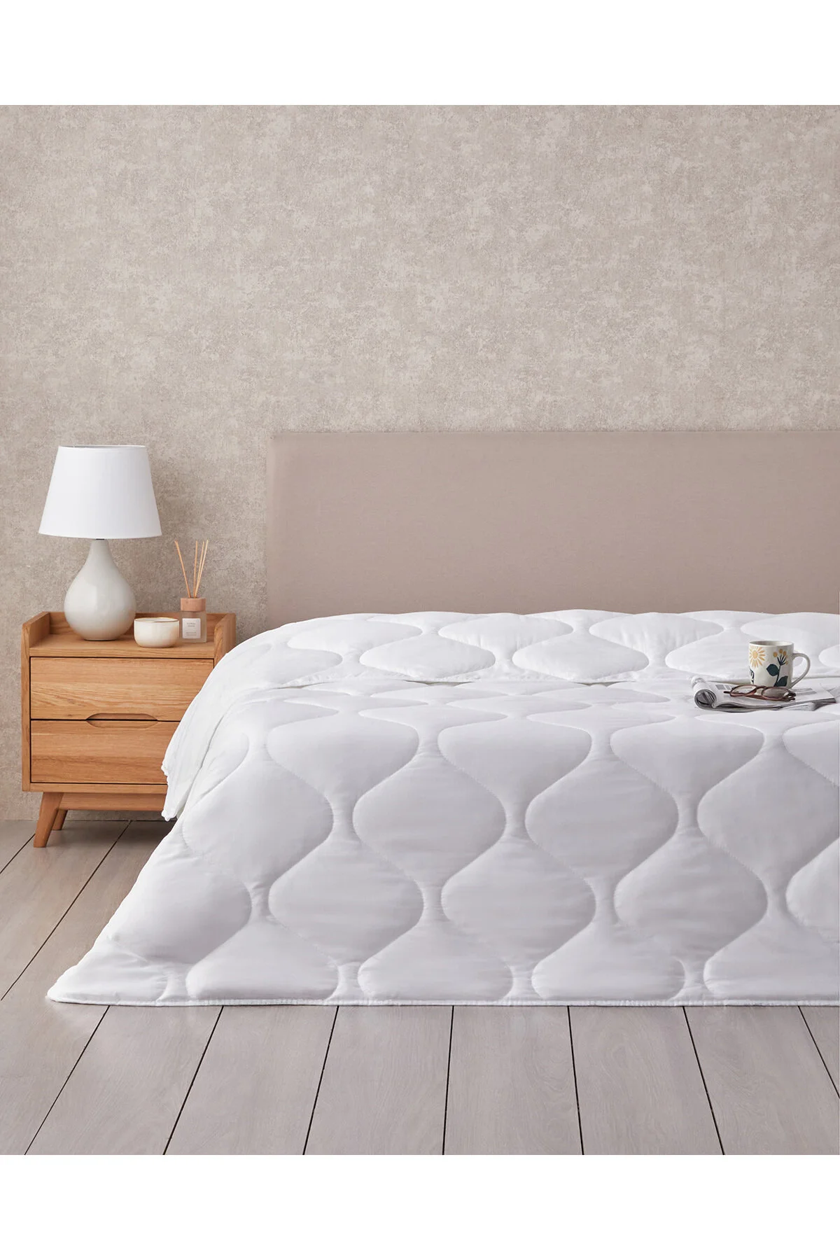 لحاف یک نفره SOMNI MICROFIBER تک 155X215 CM ECRU English Home