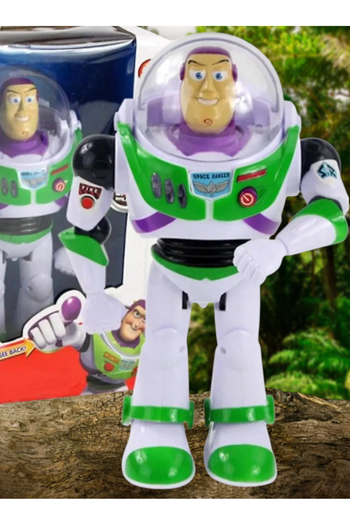 اسباب بازی های فیگور دیگر TOY STORY TOYSTORY BUZZ LIGHT سال ربات الکترونیکی بزرگ با نور و صدا OYUNCAKSAHİLİ
