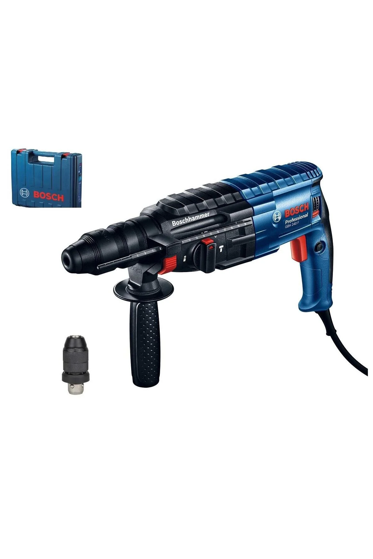 دریل چکشی حرفه ای GBH 2 24 DFR چاک اضافی بوش Bosch