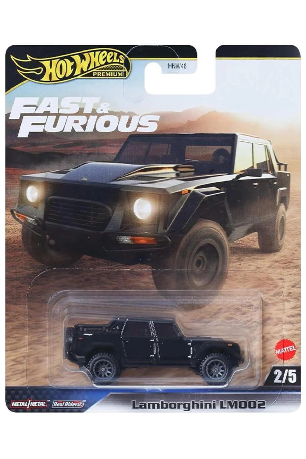 مدل خودرو FAST FURIOUS LAMBORGHINI LM002 HNW46 JBL86 HOT WHEELS