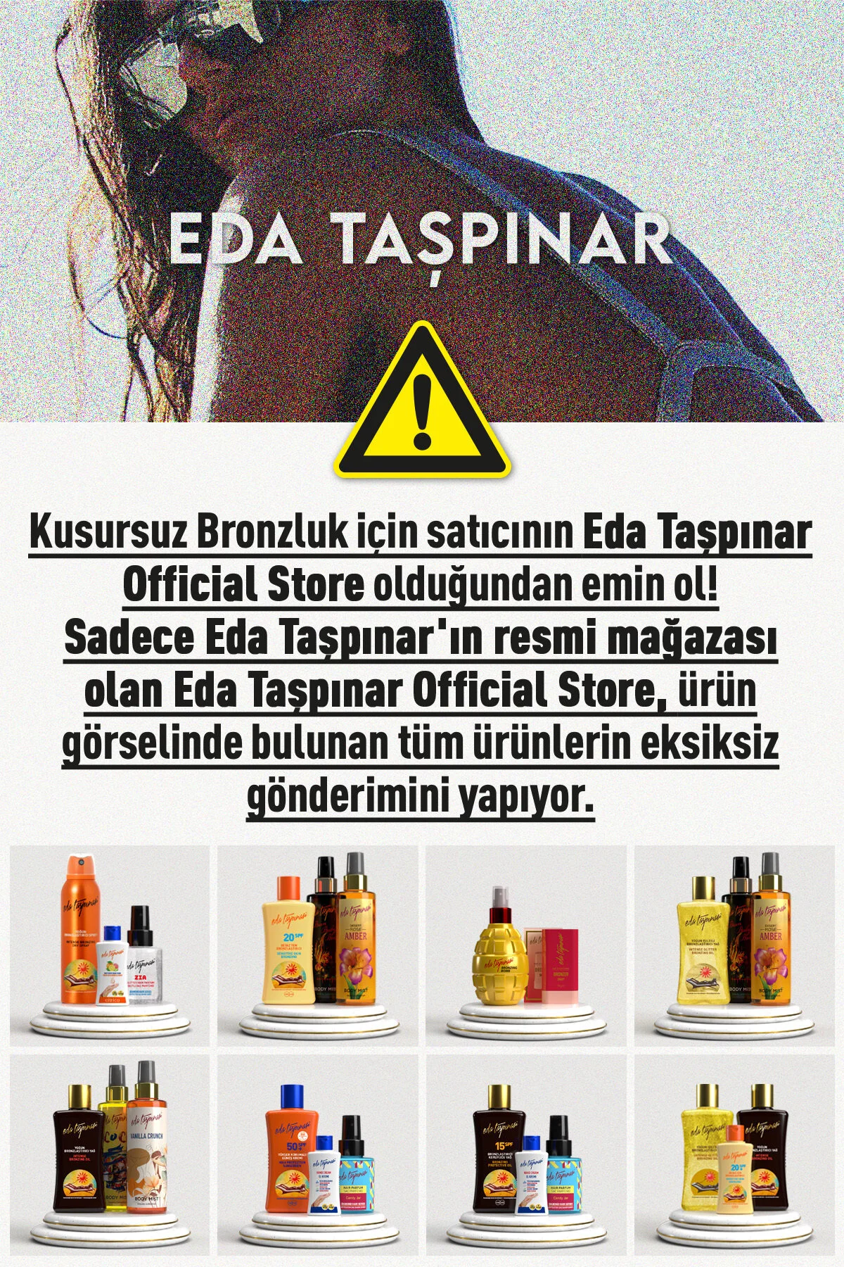 Eda Taşpınar اسپری برنزهدهنده یکتا 200 میلیلیتر