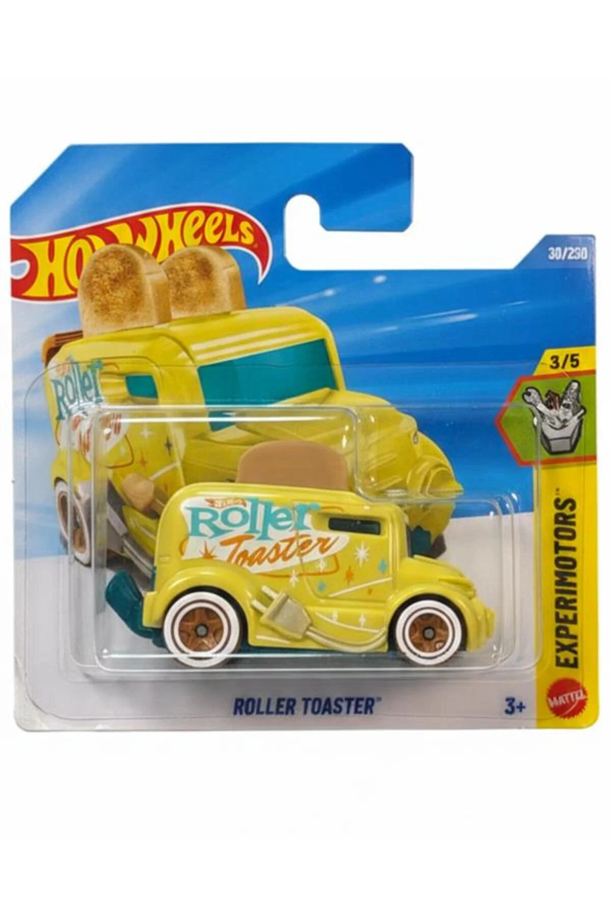 ماشین اسباب بازی توستر غلتکی 1:64 2026 EXPERIMOTORS 39 250 JJJ10 HOT WHEELS