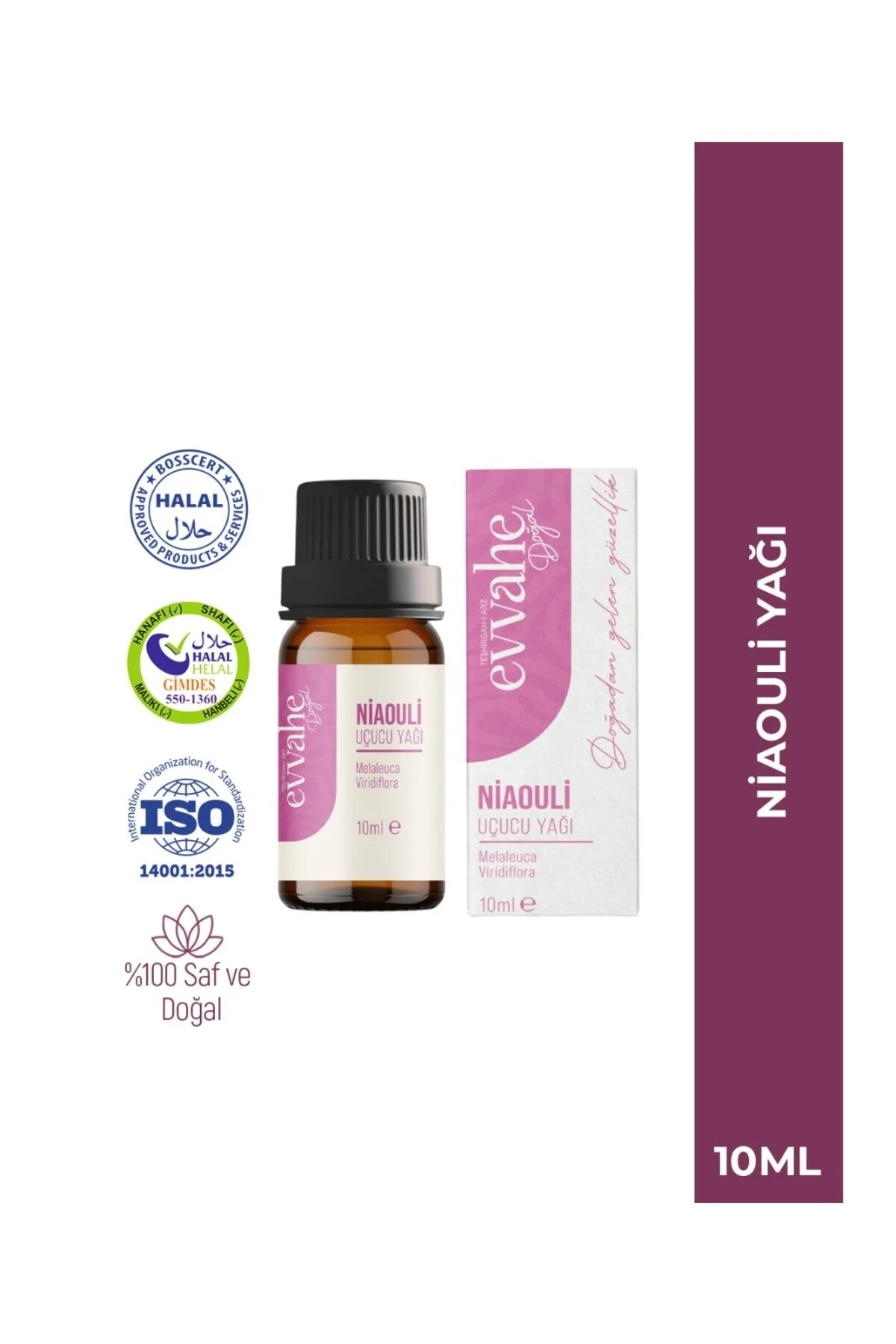 روغن مراقبتی نیائولی 10 میلی لیتر با کیفیت بالا و خالص EVVAHE DOĞAL