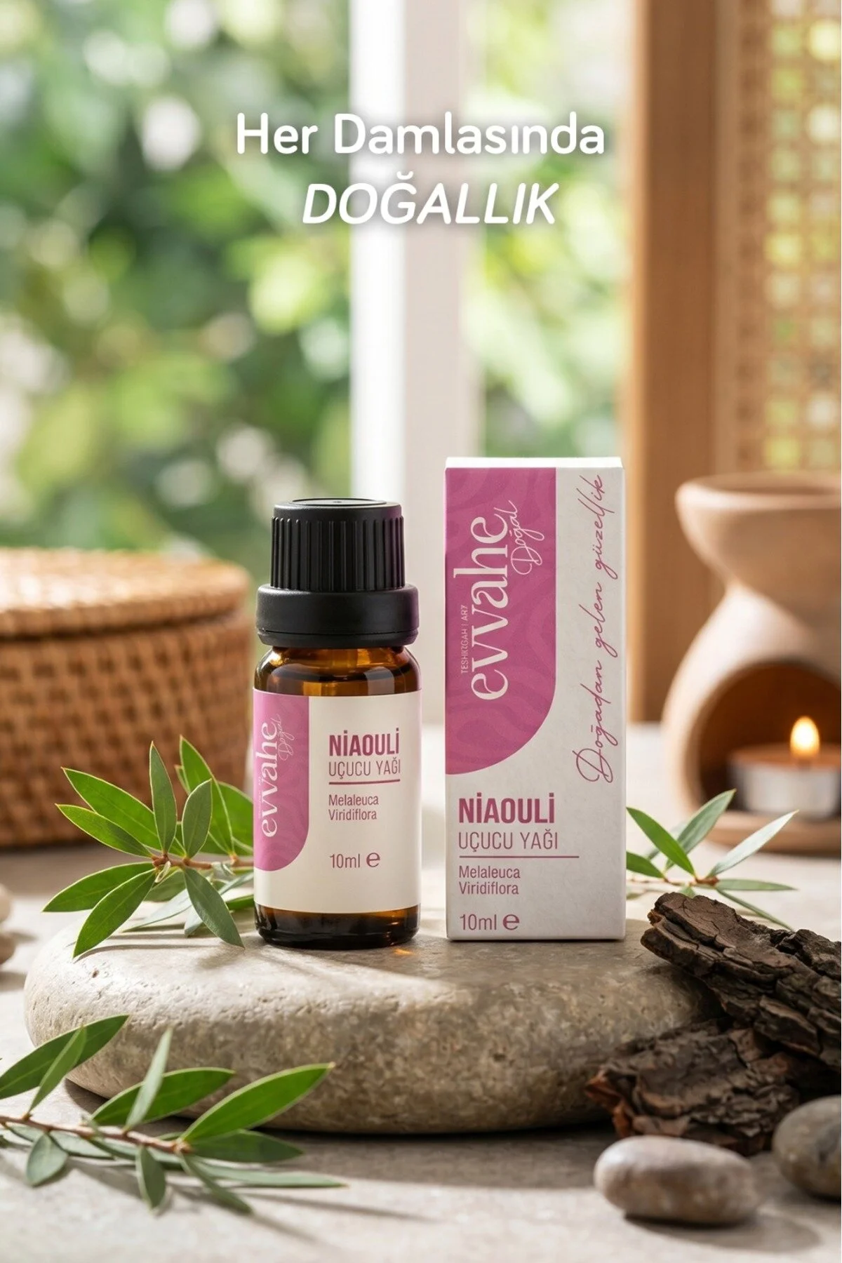 روغن مراقبتی نیائولی 10 میلی لیتر با کیفیت بالا و خالص EVVAHE DOĞAL