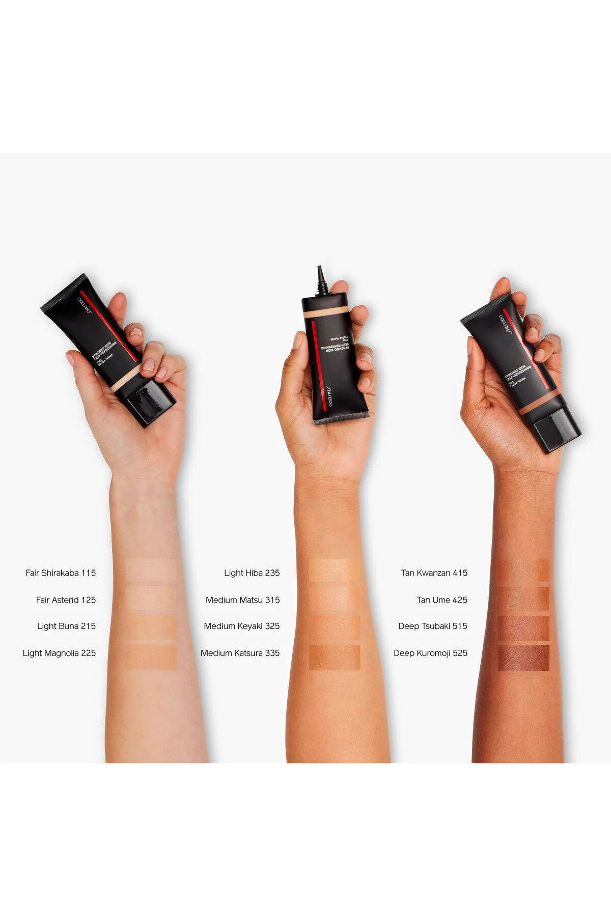 رنگ پوست خود را هماهنگ کنید و SPF 20 تجدید نظر شیسیدو Shiseido