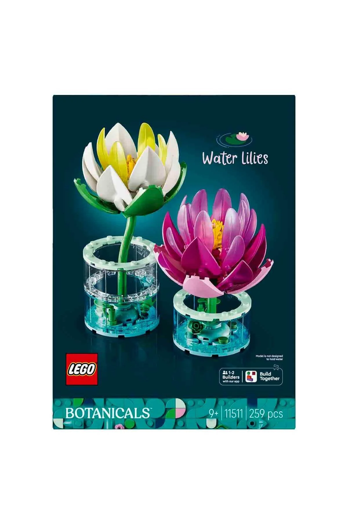 اسباب بازی ساختنی نیلوفرهای گیاهی 11511 مناسب برای کودکان 9 سال به بالا لگو Lego