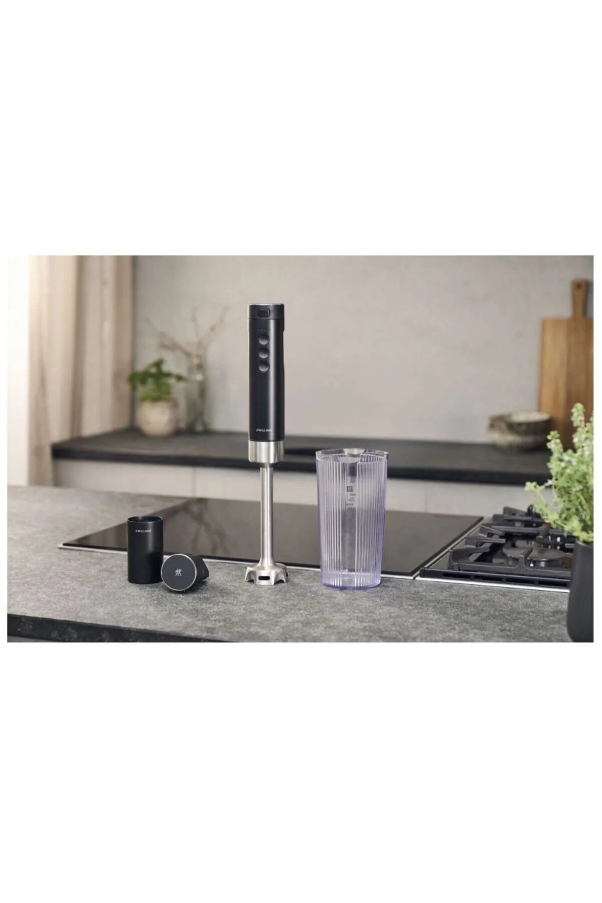 ست مخلوط کن استارت بلندر دستی بی سیم XTEND با باتری مشکی اورجینال Zwilling