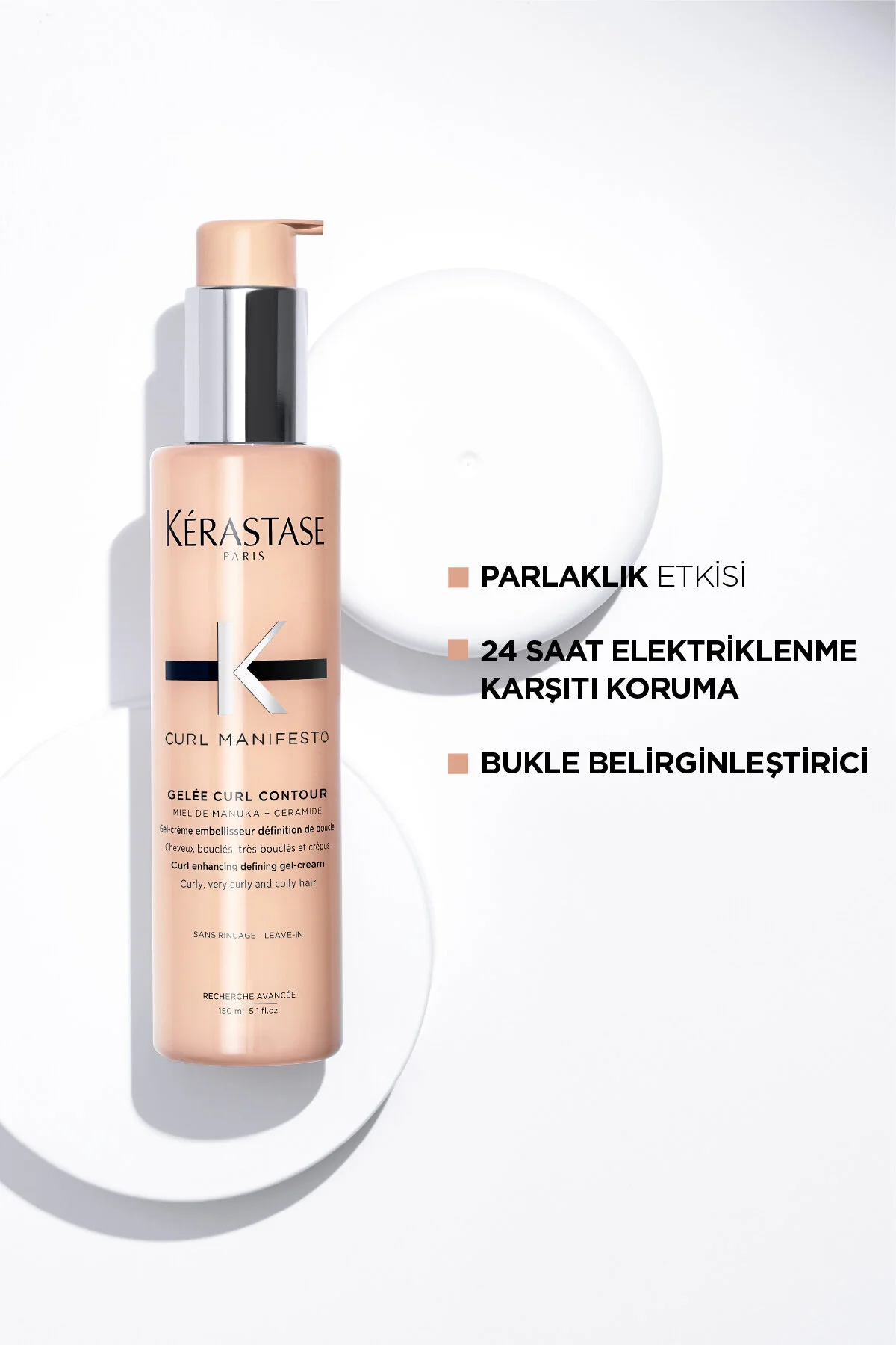 Kerastase ژل کنتور موهای مجعد Curl Manifesto Gelée