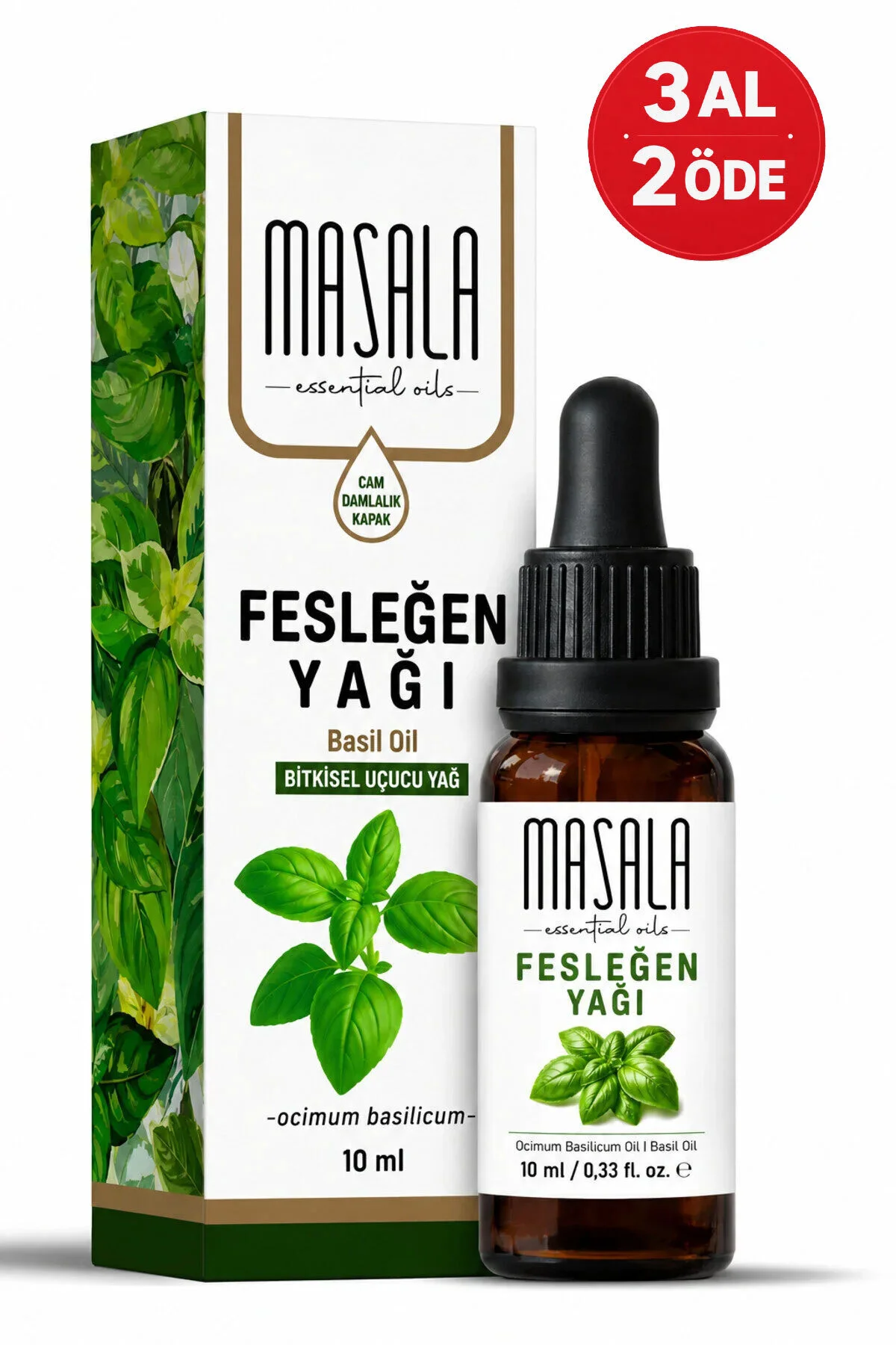 روغن مراقبتی ریحان خالص 10 میل. Masala