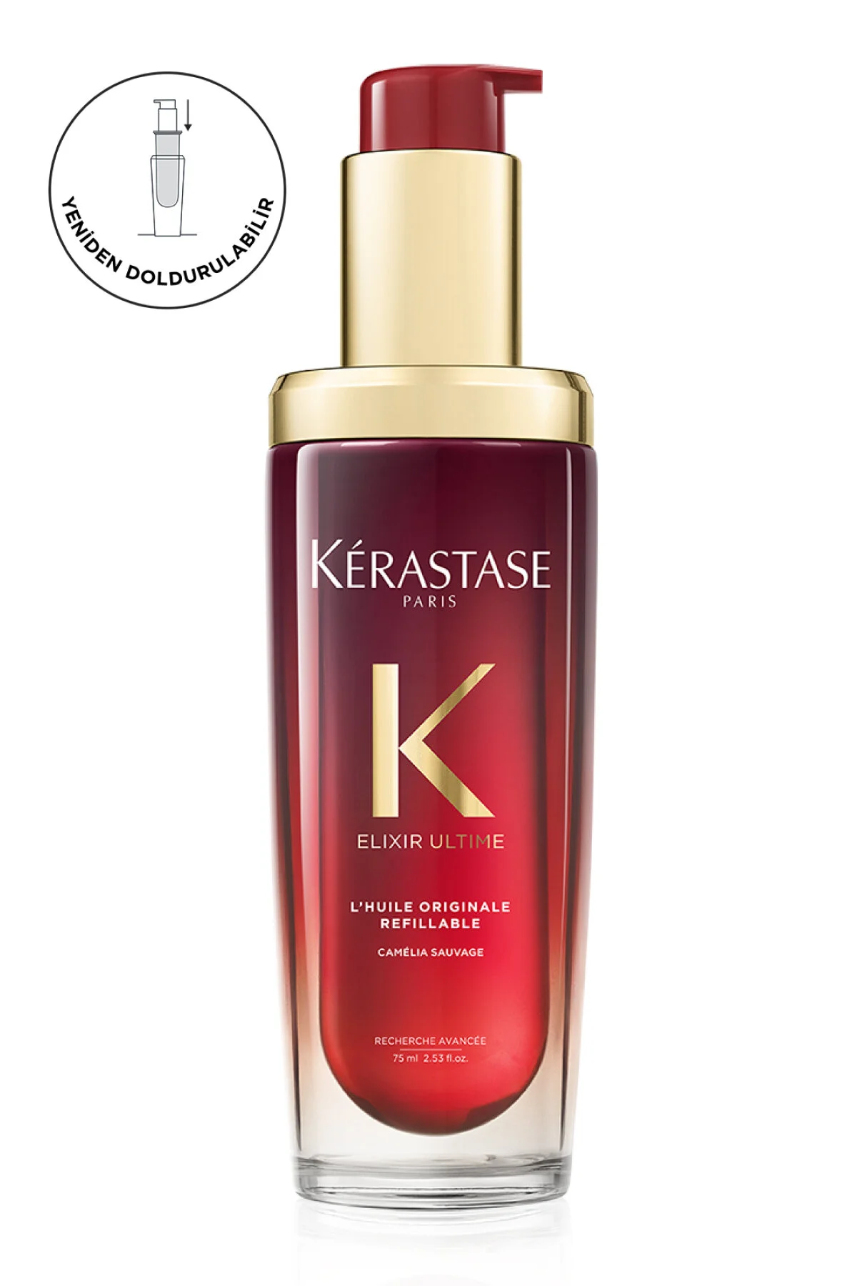 سرم و روغن مو مراقبت از ELIXIR ULTIME نسخه محدود 75 میل اورجینال Kerastase
