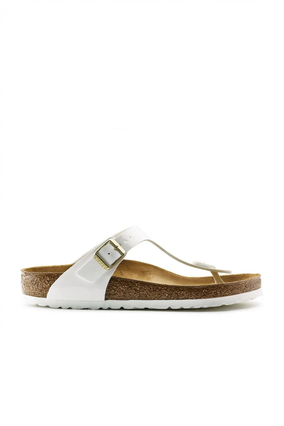 دمپایی سفید گیزه بی اف برکن استاک Birkenstock
