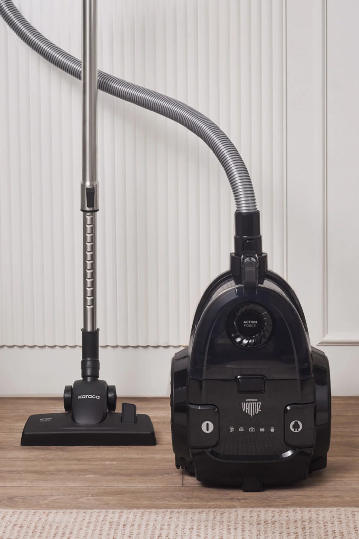 جاروبرقی بدون کیسه کاراجا مدل Vantuz Action Force X10 (مشکی)