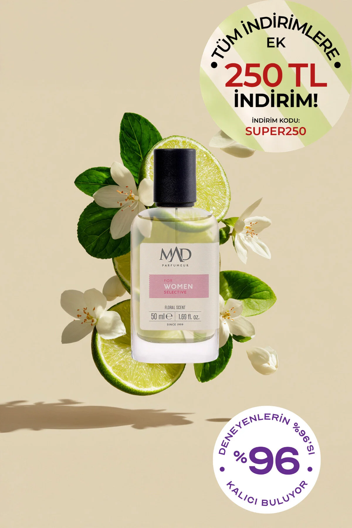 عطر MAD C121 انتخابی 50 میلی لیتر زنان مدپرفیوم Mad Parfüm