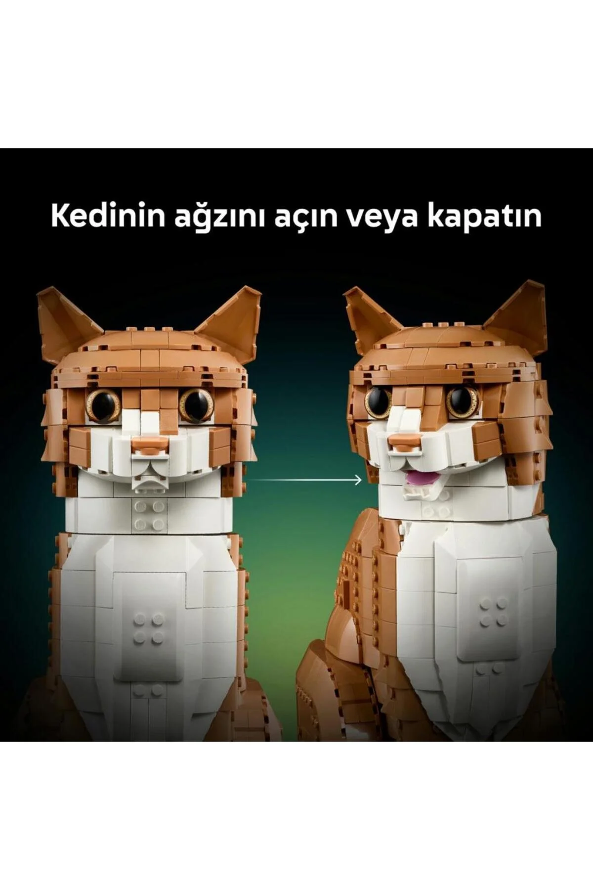 اسباب بازی مدل 21376 ایده های گربه نارنجی مناسب برای کودکان لگو Lego