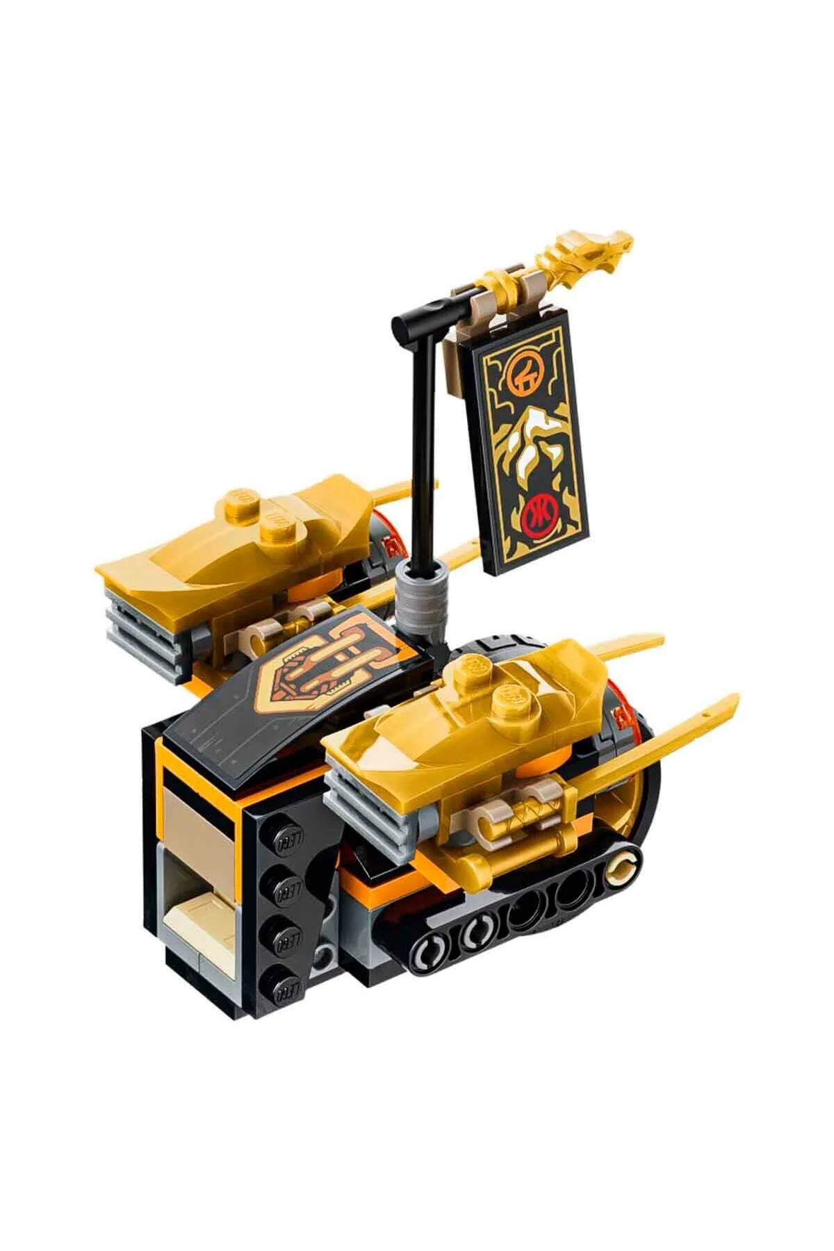 اسباب بازی NINJAGO مدل Kai و Cole با 3 مینی فیگور مناسب برای کودکان 7 سال به بالا لگو Lego