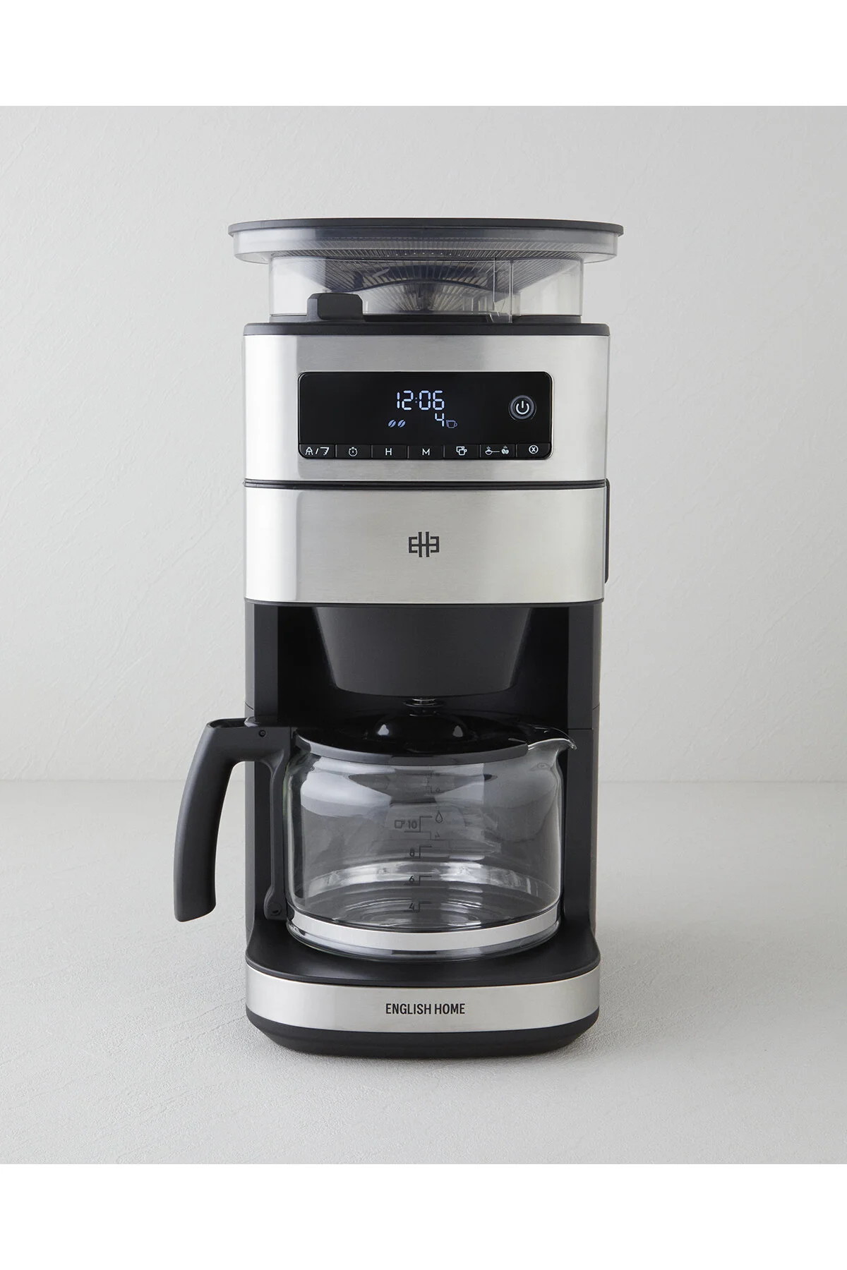 قهوه ساز فیلتری فیلتر FKM 6020 COFFEE TALKS EXPERT 1.35 لیتری مشکی اورجینال English Home