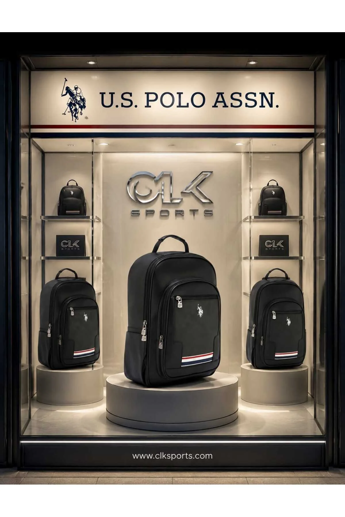 کوله‌پشتی و کیف دوشی چرم مصنوعی وگان U.S. Polo Assn.