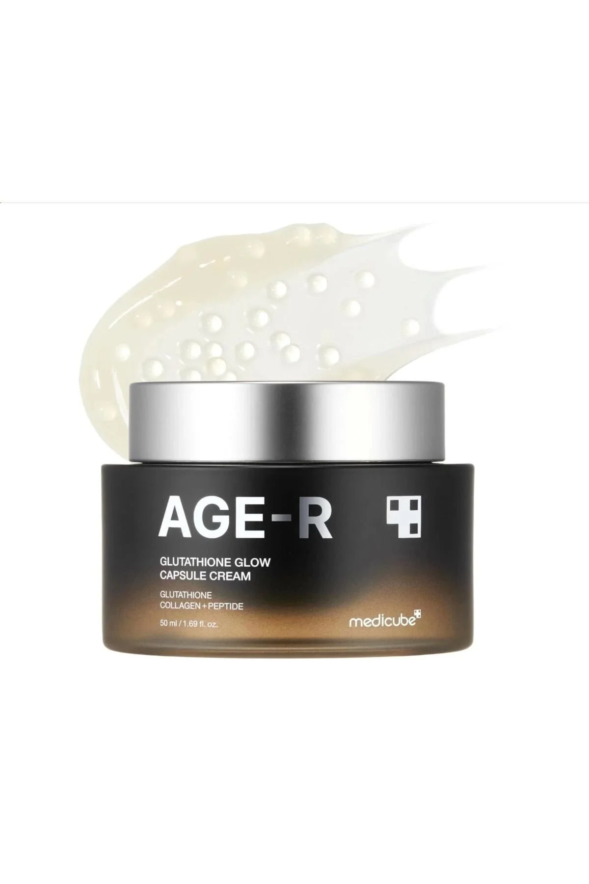 کرم کپسولی درخشندگی گلوتاتیون AGE-R مدیکیوب ۵۰ میلی‌لیتر