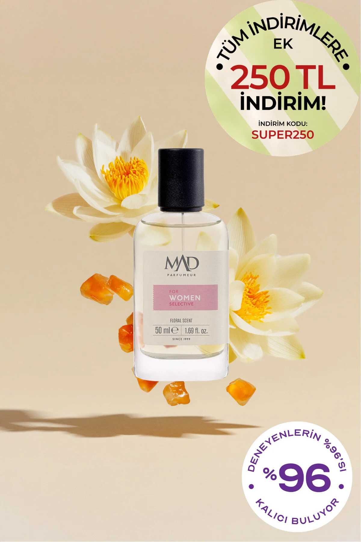 عطر MAD W217 انتخابی 50 میلی لیتر زنان مدپرفیوم Mad Parfüm