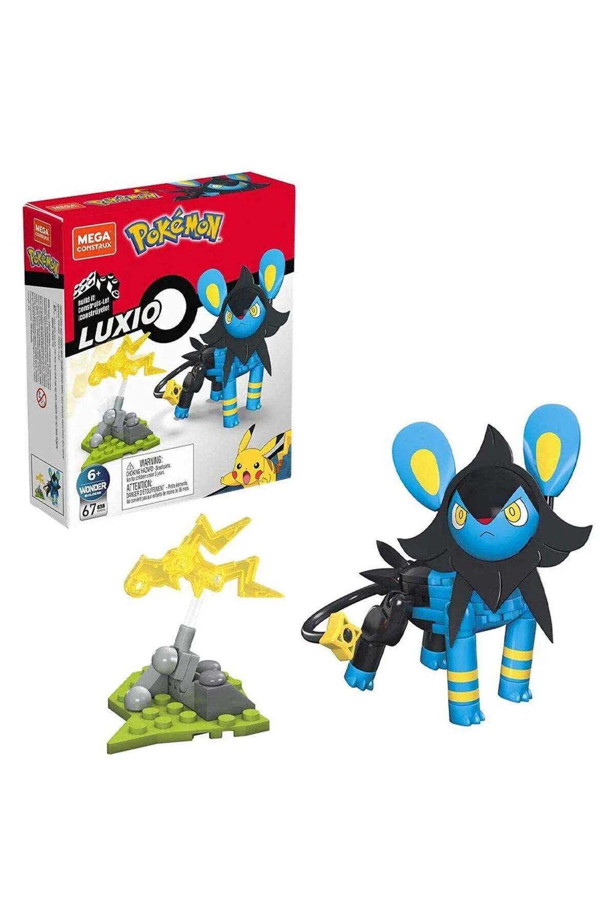 لگو و اسباب بازی های ساخت محور MEGA POKEMON POWER PACK LUXIO GDW29 GMD36 از ترکیه Mattel