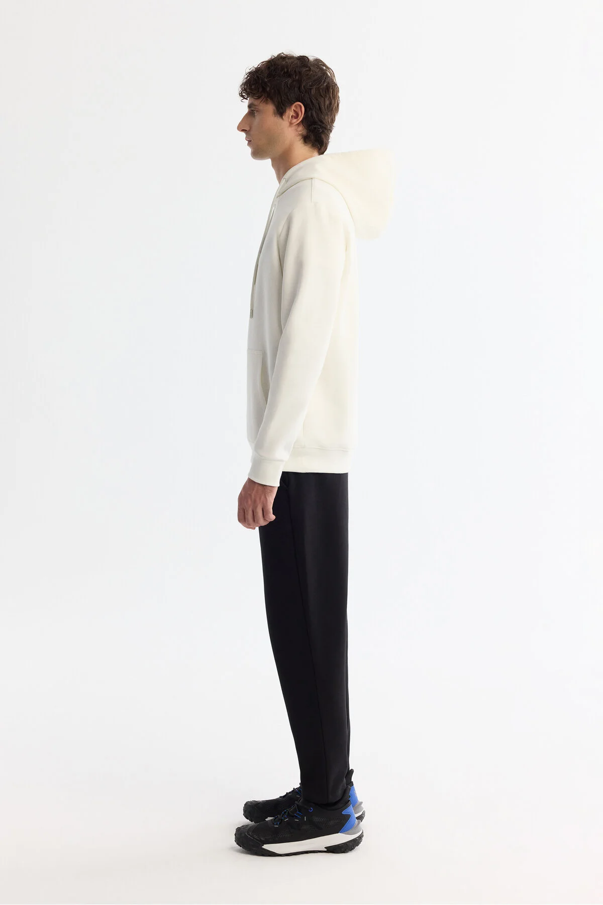 سویشرت مردانه پنبه طرح دار Elastan Sweatshirt A42Y1324 آوا Avva