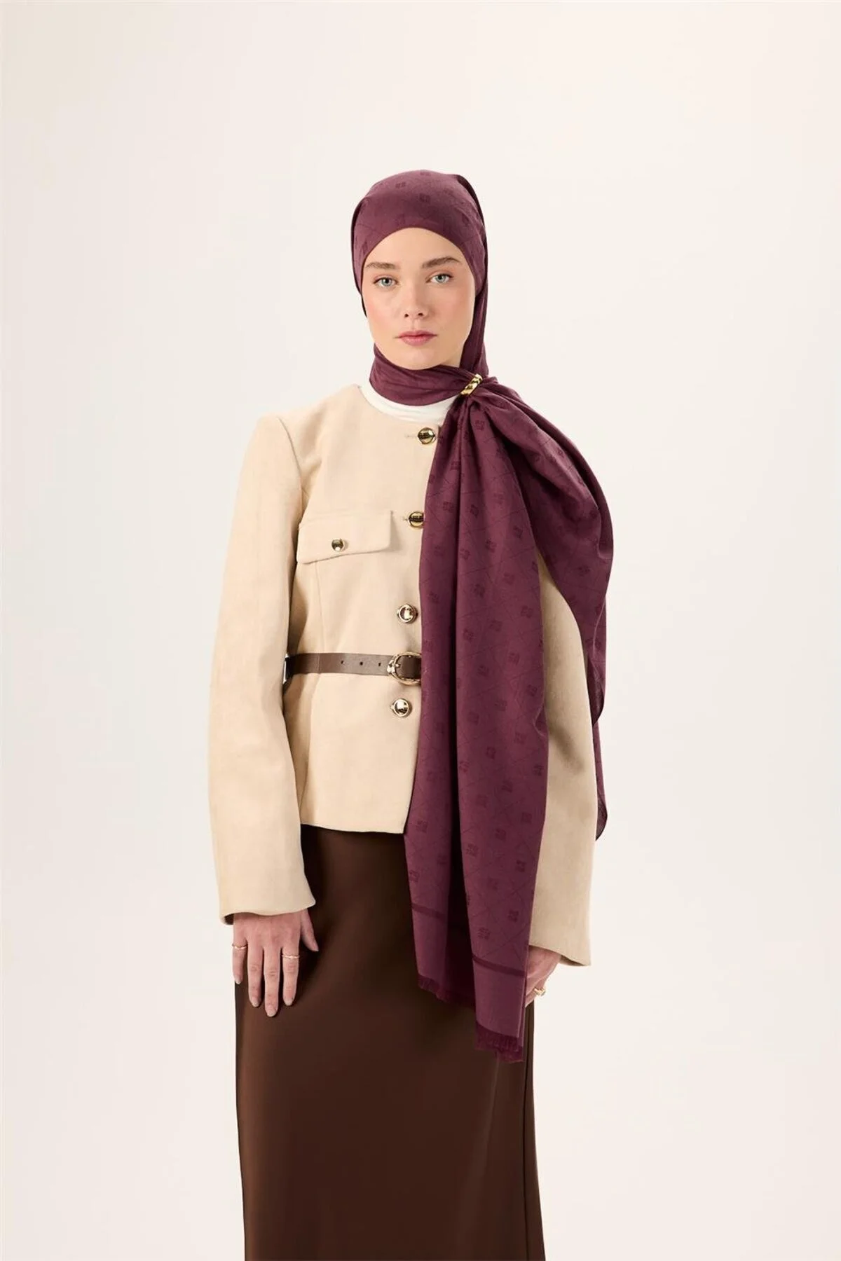 شال لیوا 481001 17 اورجینال Silk Home
