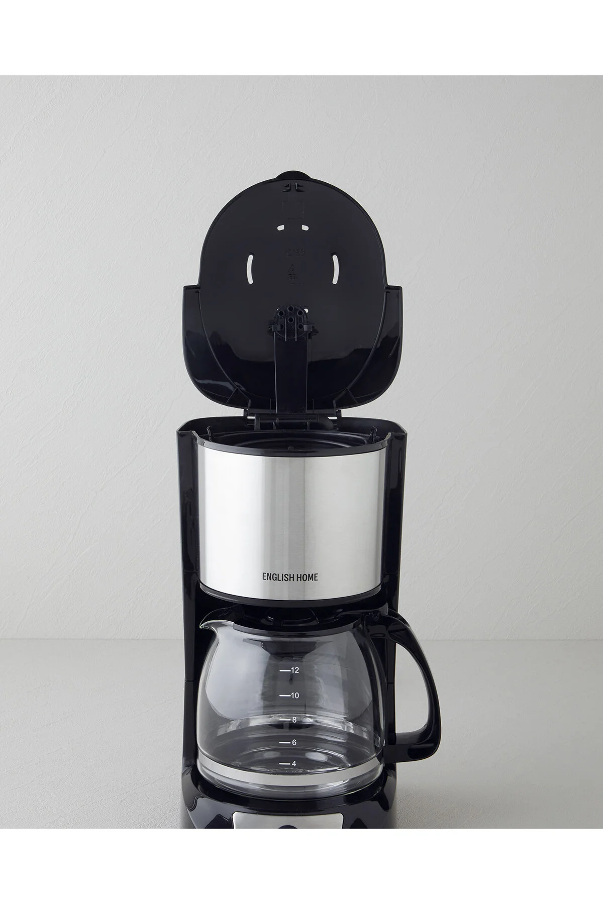 قهوه ساز فیلتری فیلتر FKM 6001 COFFEE TALKS 1.5 LT مشکی اورجینال English Home