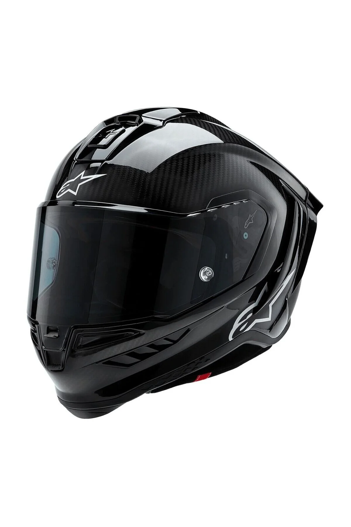 کلاه کاسکت موتورسیکلت ایمنی موتور سیکلت ورزشی SUPERTECH R10 BLACK Alpinestars