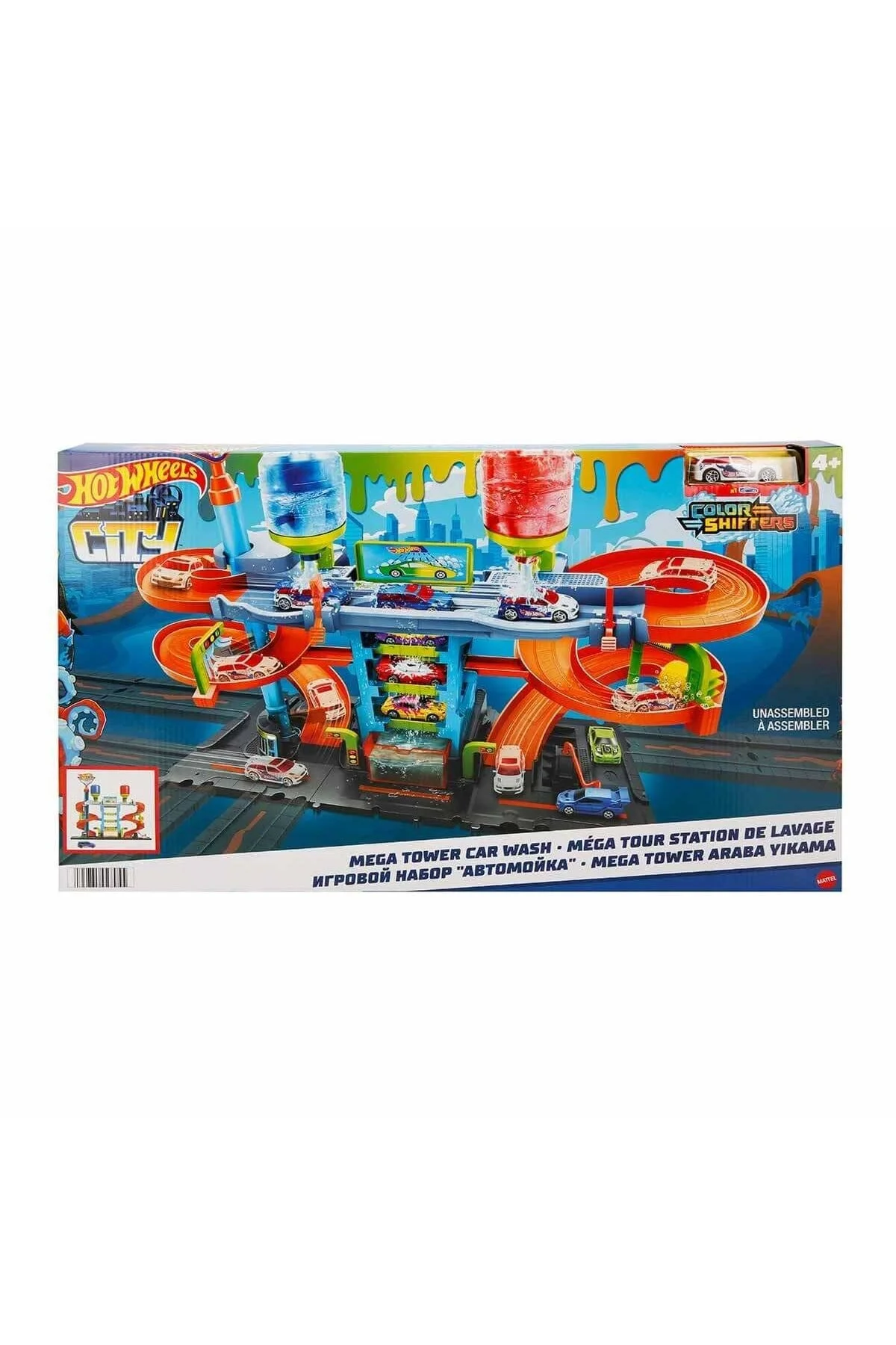 ماشین اسباب بازی ® برج شستشوی مگا | HDP05 HOT WHEELS