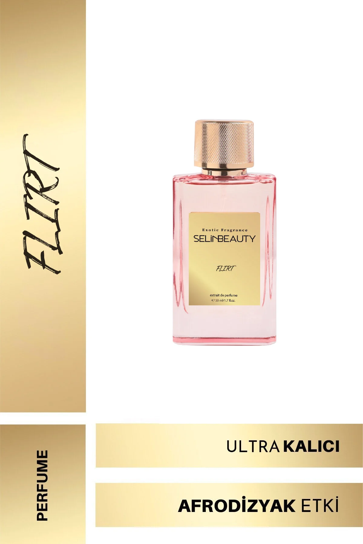 عطر زنانه EXOTIC FLIRT EXTRAIT DE PARFUM 50 ML اورجینال SELİNBEAUTY