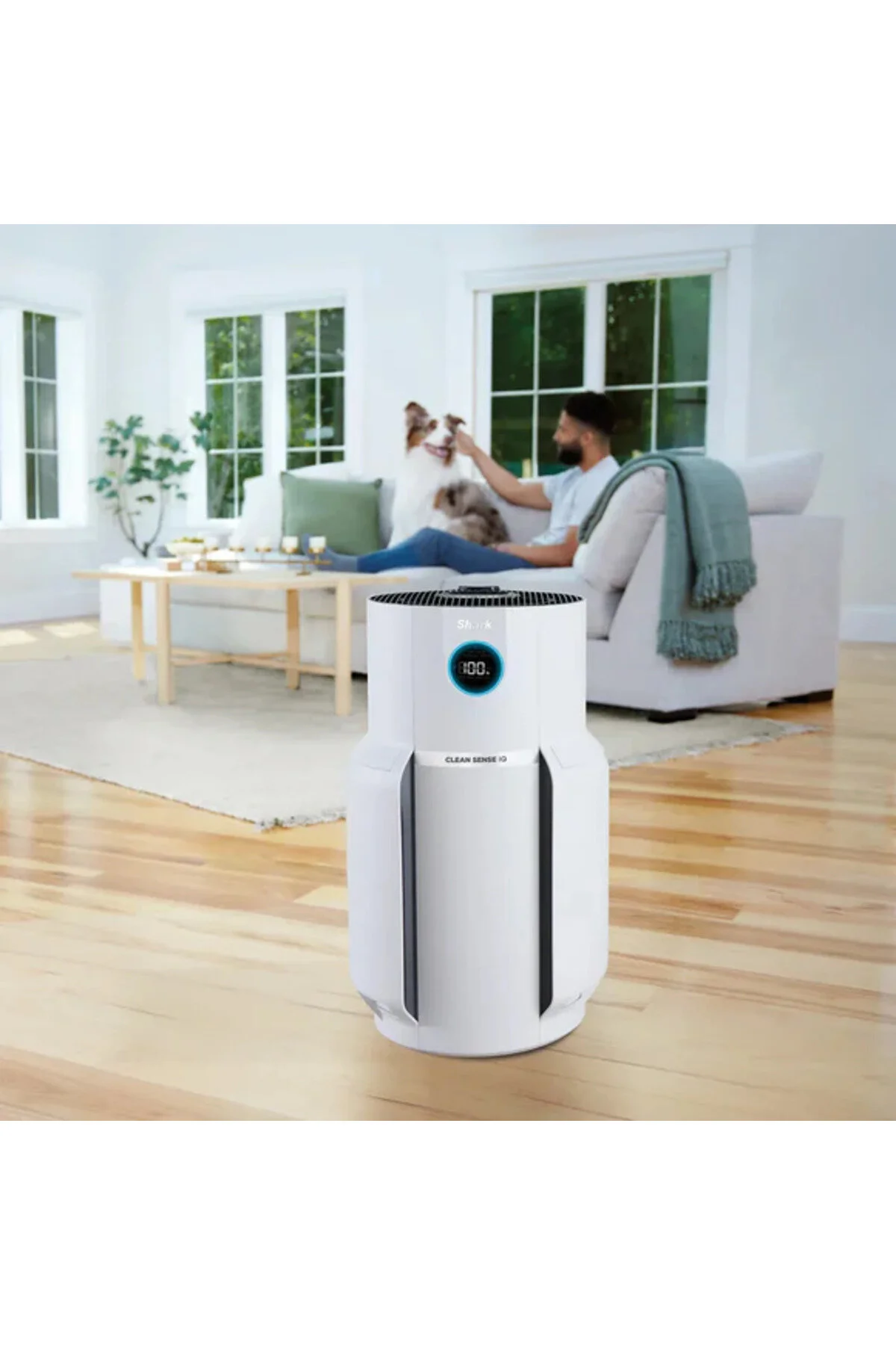تصفیه کننده هوا دستگاه NEVERCHANGE5 CLEAN SENSE IQ حداکثر 5 سال عمر فیلتر HP300EU SHARK NINJA اورجینال Shark