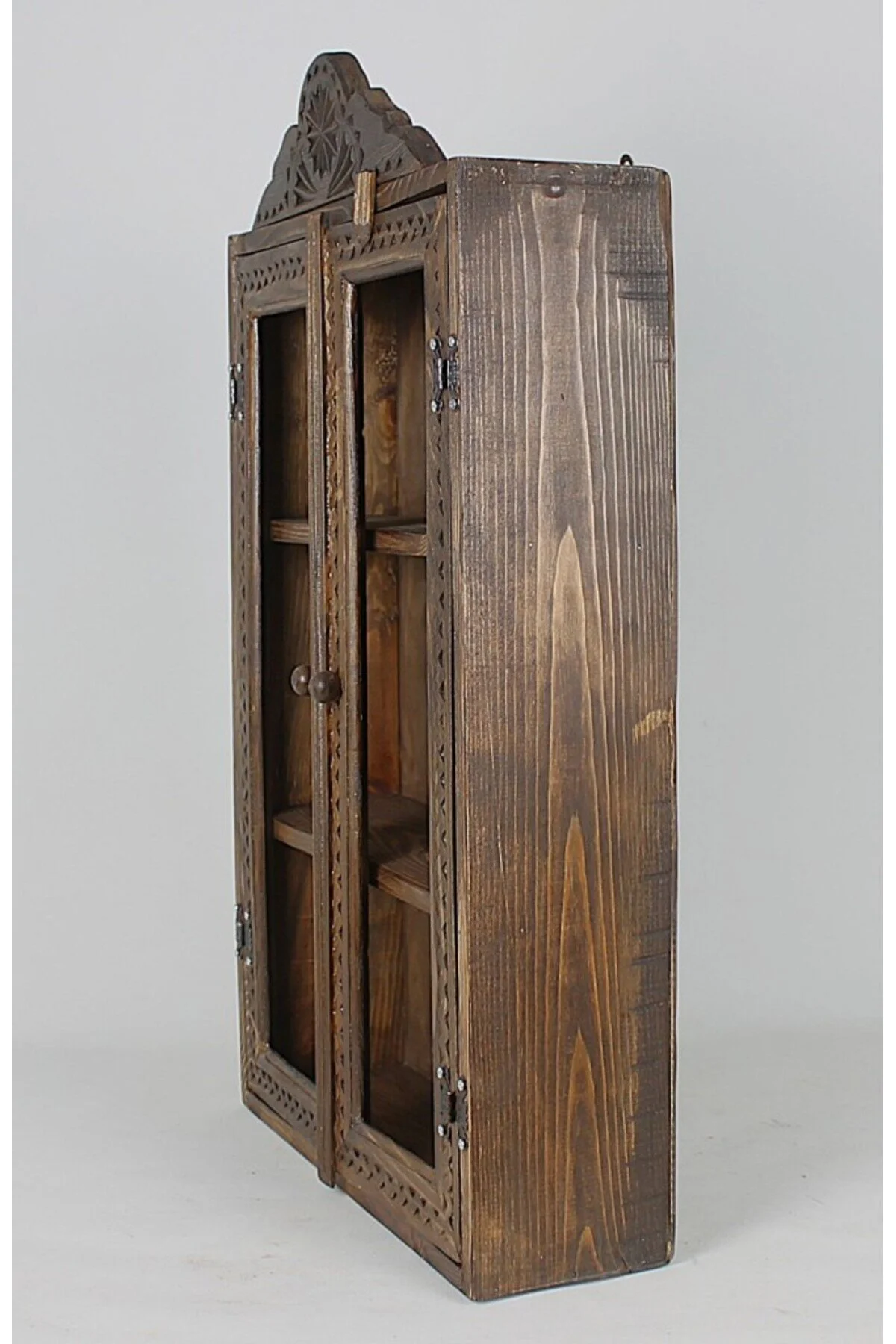 جلیقه کلید کابینت طبی آنتیک چوبی 40X69X12 سانتی متر. Otantik Çarşı
