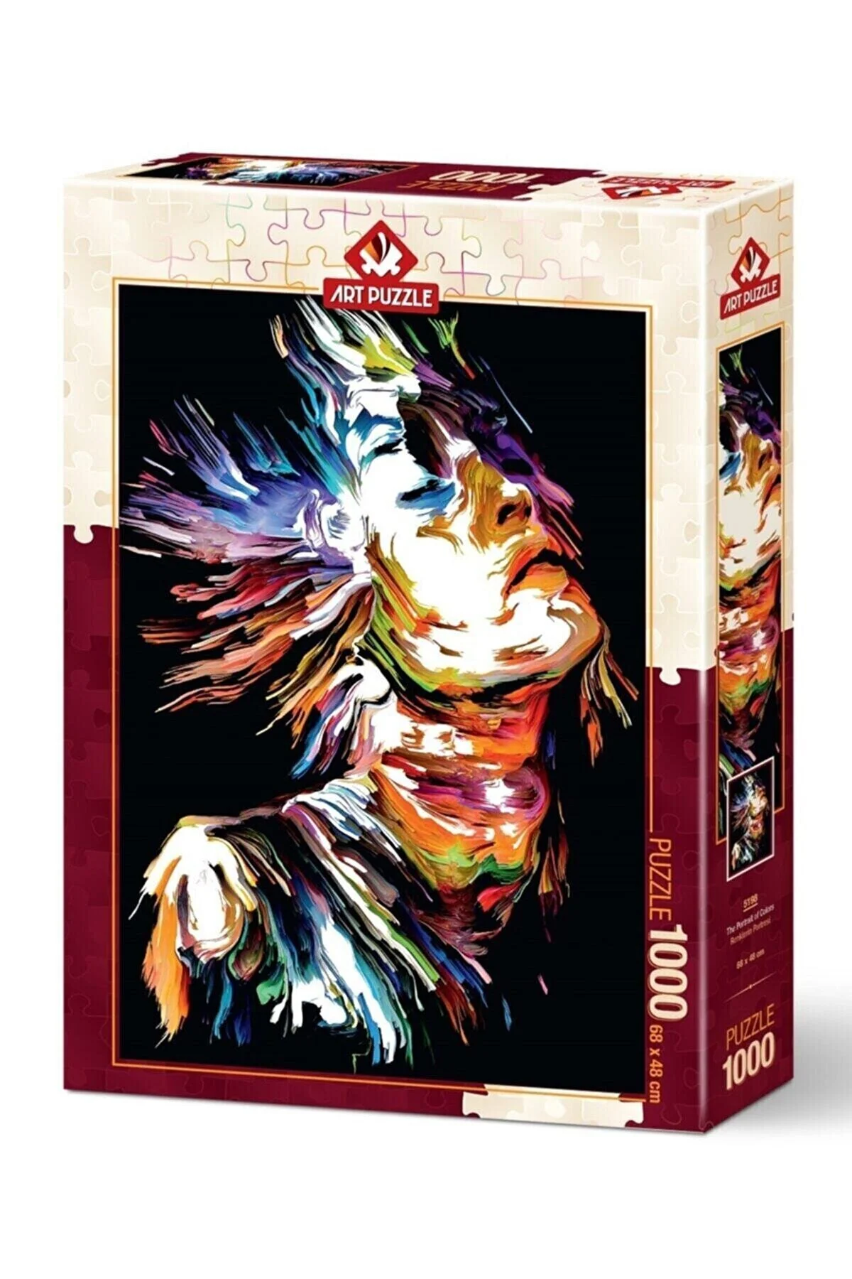 پازل 1000 تکه پرتره رنگ از ترکیه Art Puzzle