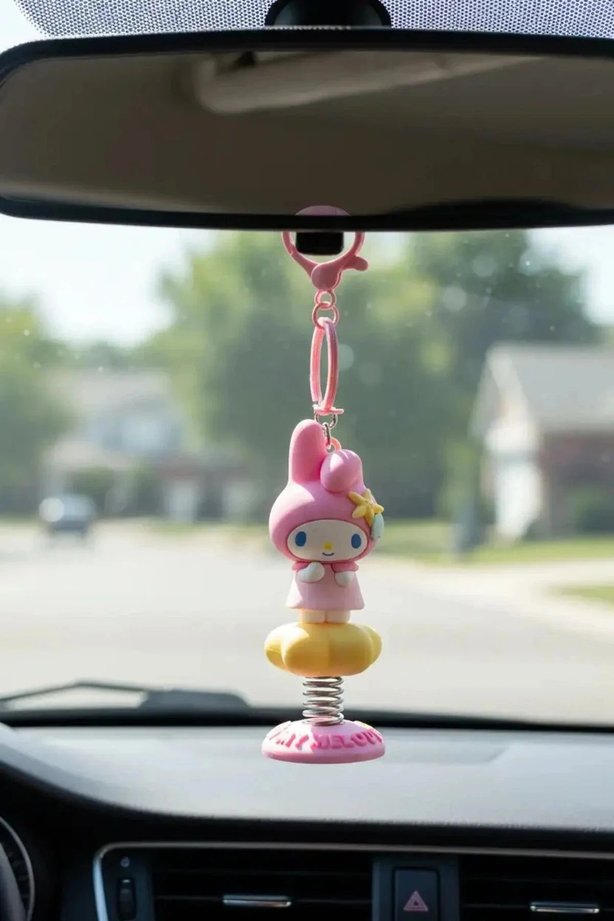 جلیقه کلید زینتی ماشین متحرک گنج اقیانوس با مجوز SANRIO جاکلیدی ملودی من Miniso