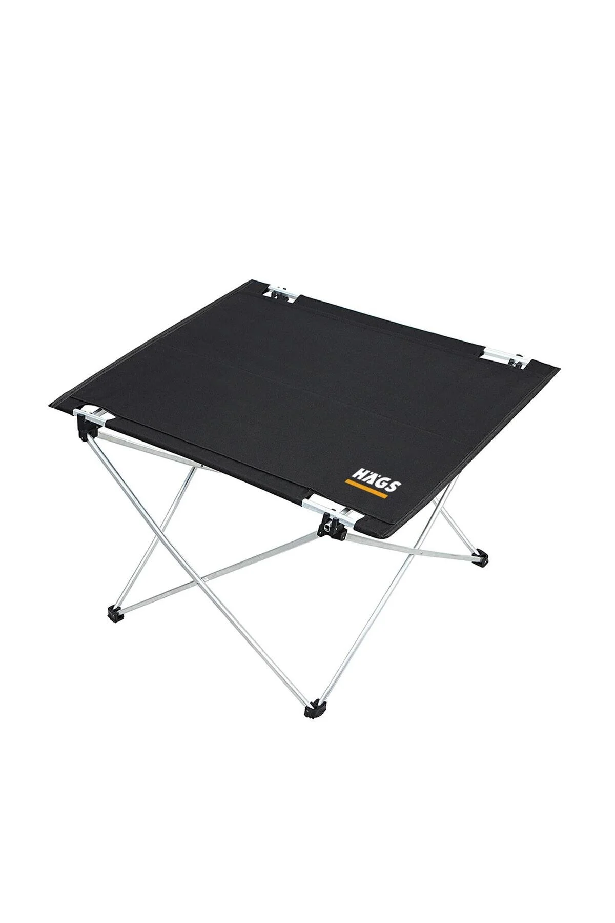 میز کمپ سیاه کمپینگ تاشو Ultralight پیک نیک در فضای باز قابل حمل ساحل کوچک اندازه  HAEGS