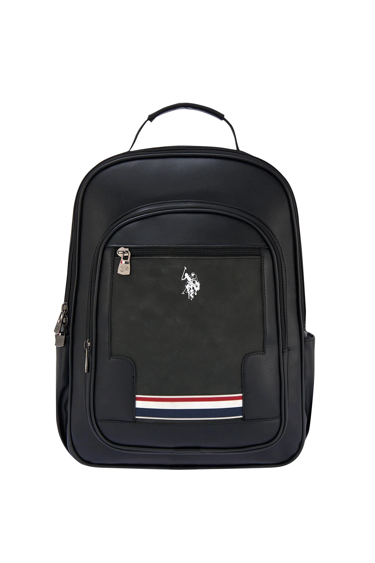 کوله‌ پشتی لپ‌ تاپ چرمی وگان یو اس‌ پولو U.S. Polo Assn.
