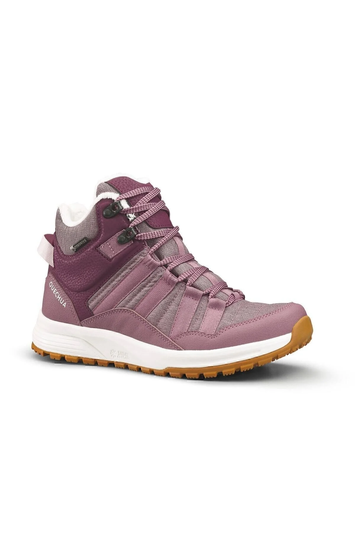 چکمه برفی کفش پیاده روی زنانه کچوا SH100 X WARM Decathlon