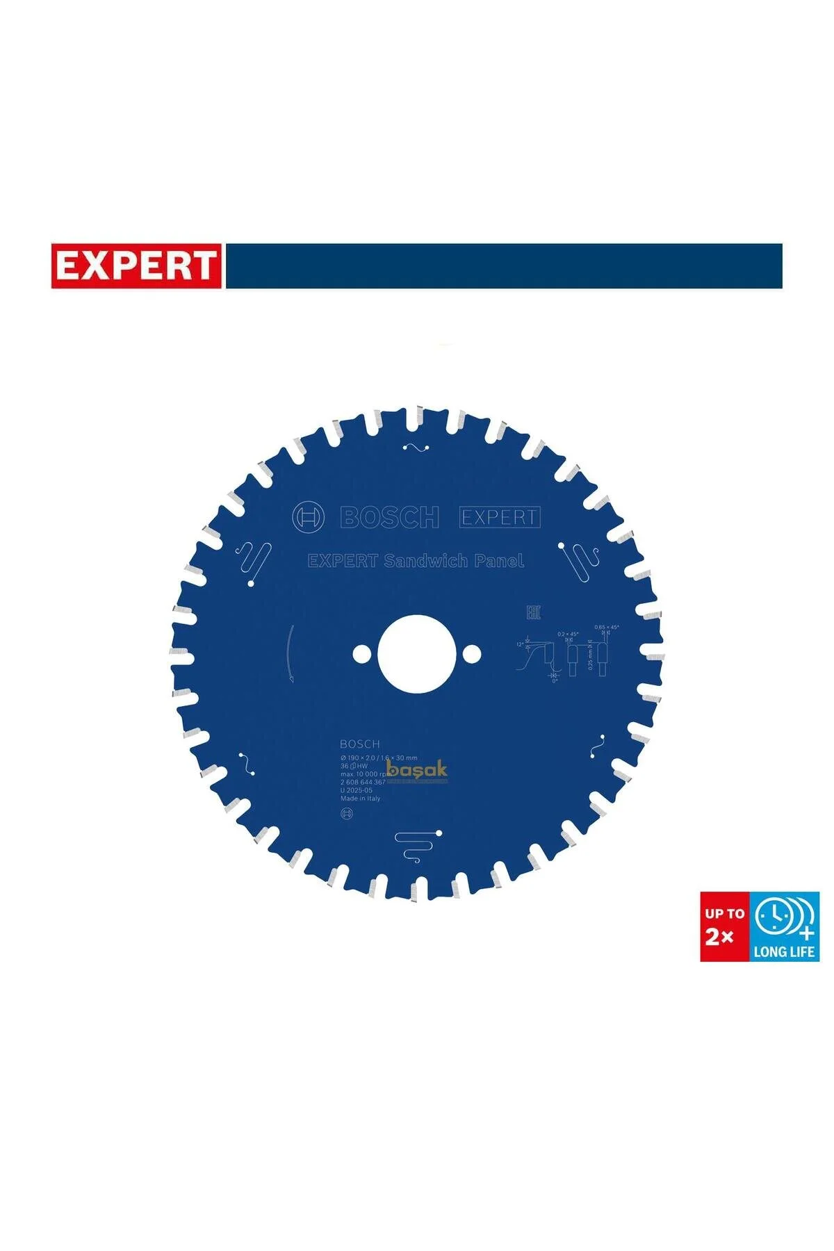 متخصص برای ساندویچ پانل 190 30 36 دندان بوش Bosch