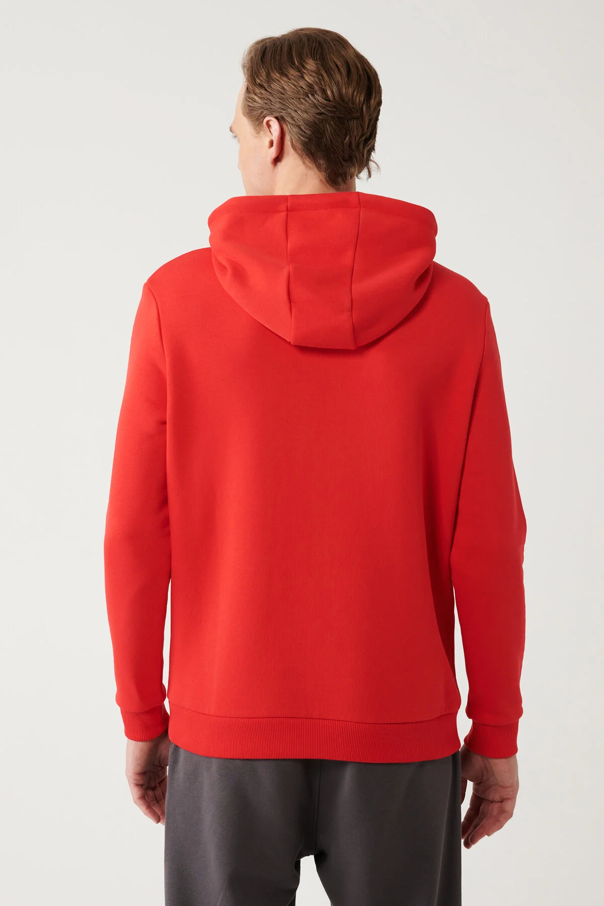 سویشرت قرمز مردانه Sweatshirt A32Y1193 آوا اورجینال Avva