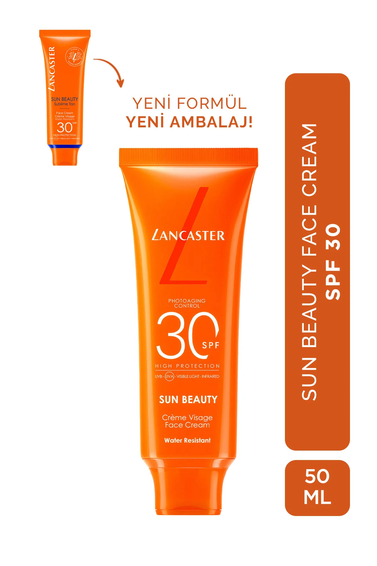 Lancaster کرم ضد آفتاب صورت SPF30 محافظت از صورت SPF30
