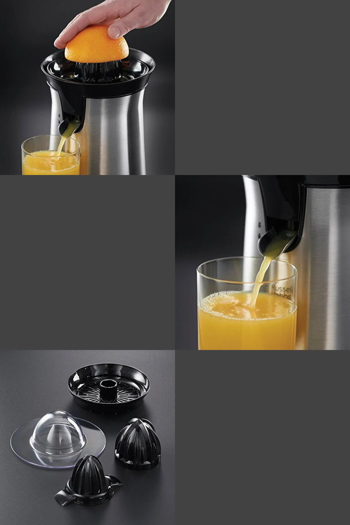 آب میوه و سبزی گیری آبمیوه مرکبات 22760 56 اورجینال Russell Hobbs