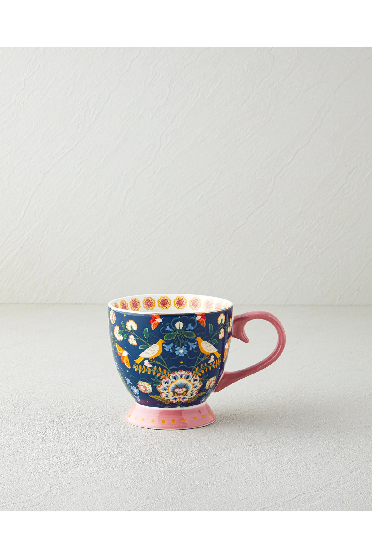 ماگ WINGY NEW BONE CHINA CUP 460 میل دریایی آبی انگلیش هوم English Home