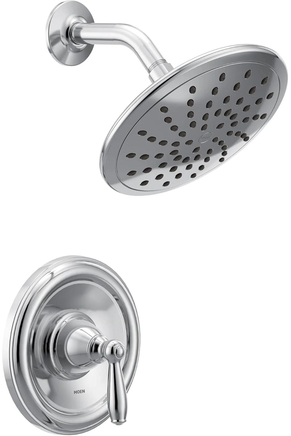 سیستم دوش ست 8 اینچی LVN BRANTFORD CHROME POSI TEMP DUSH ECO RAIN شیر مورد نیاز T2252EP 1216 Yıldızan