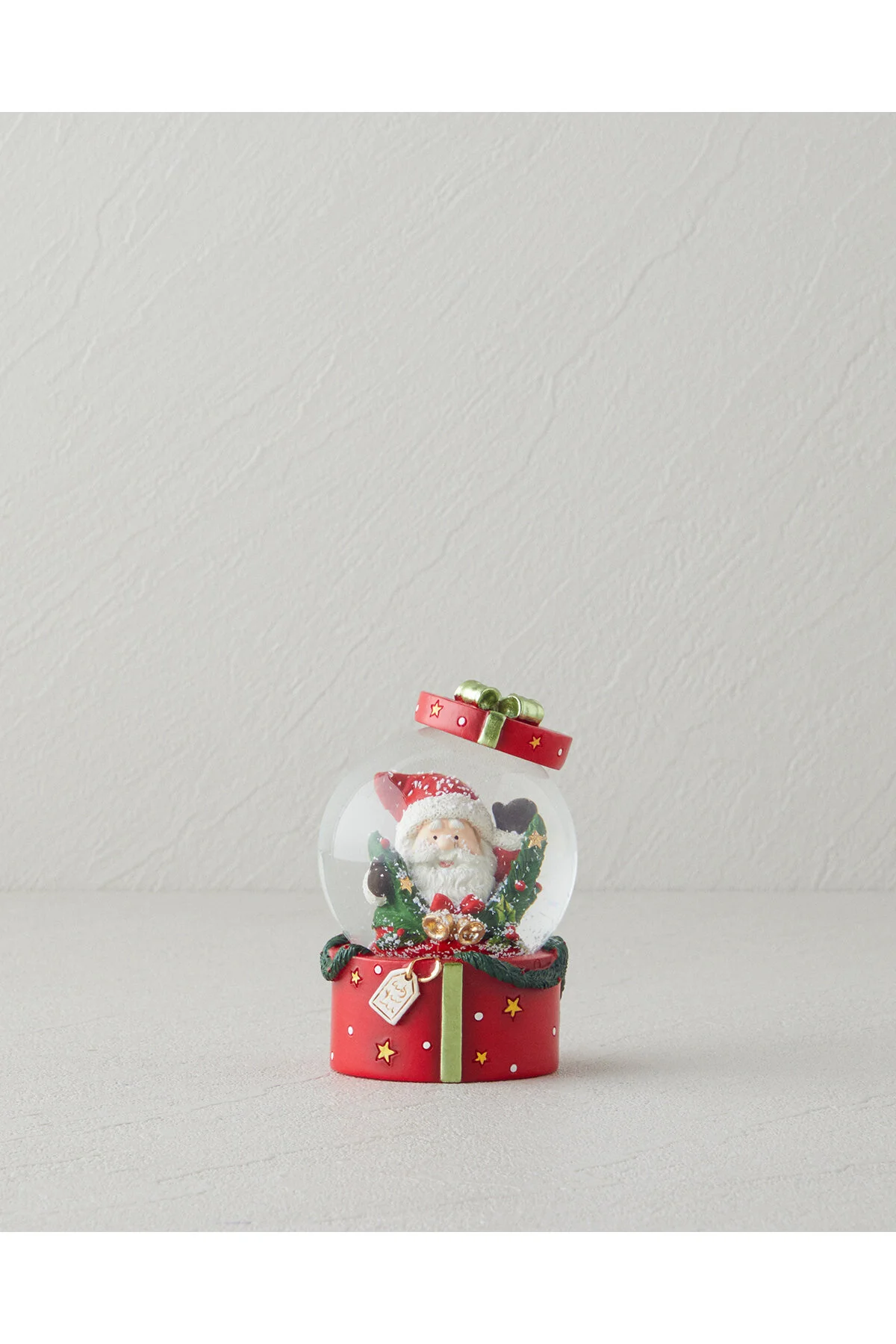 گوی برفی AZURE NEW YEAR SNOW GLOBE 15.5 سانتی متر قرمز از ترکیه English Home