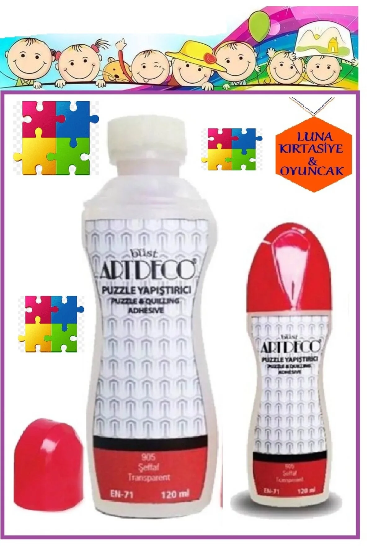 چسب پازل 120 میلی لیتری شفاف Artdeco