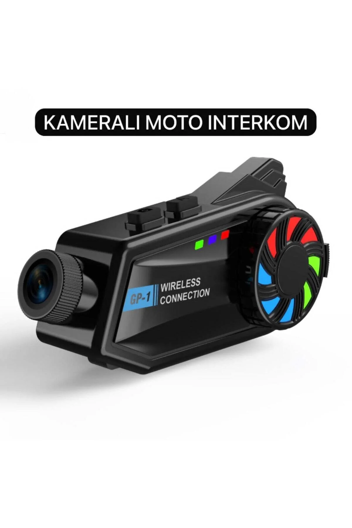 اینترکام هدست کلاه بلوتوثی موتور سیکلت با دوربین کنترل صوتی 1080P ضبط ویدیوی ویدیویی Motorjinal