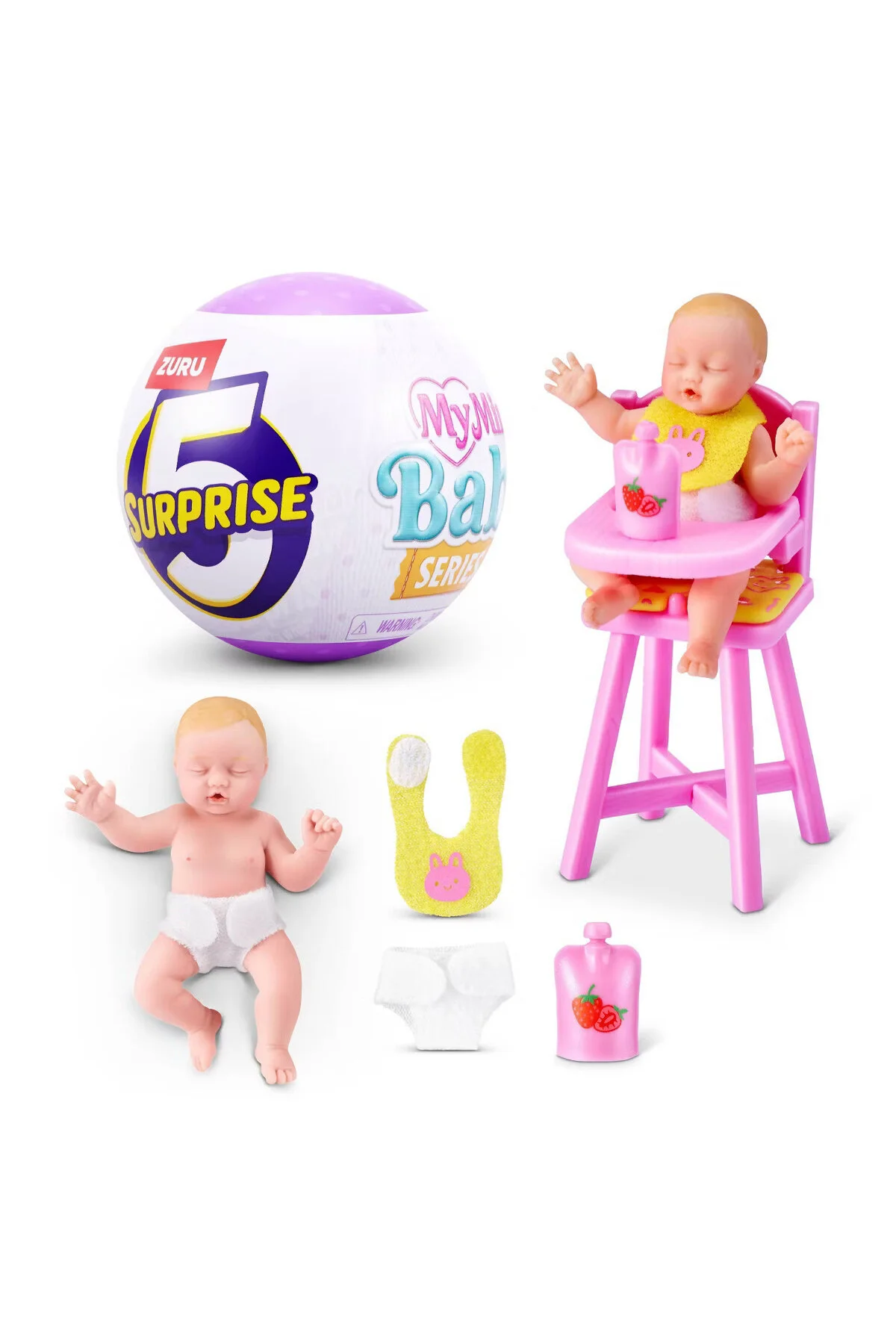 اسباب بازی های فیگور دیگر MINI BABY SURPRISE PACK S2 FSDU60 77707SK Zuru